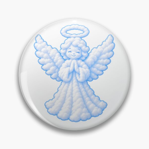 Item preview, Whimsical Winter Cloudland - Cute Christmas Angel Cloud designed and sold by ArtemisEutopia.