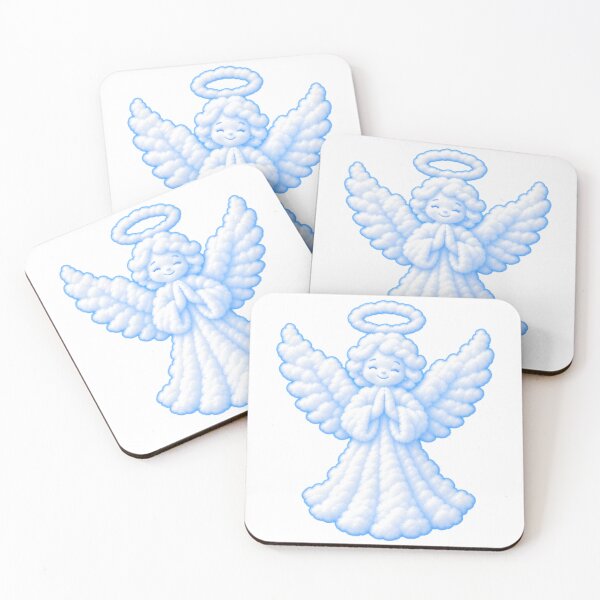 Item preview, Whimsical Winter Cloudland - Cute Christmas Angel Cloud designed and sold by ArtemisEutopia.