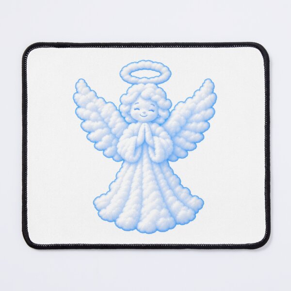 Item preview, Whimsical Winter Cloudland - Cute Christmas Angel Cloud designed and sold by ArtemisEutopia.