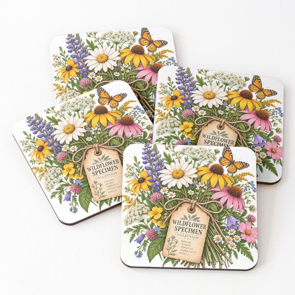Item preview, Vintage Wildflower Specimen Collection Botanical Art designed and sold by FindYouByZ.