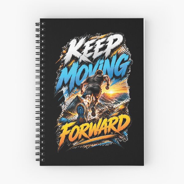 Item preview, Keep Moving Forward | Running Motivation Athlete Design designed and sold by M. Mamdouh Artworks.