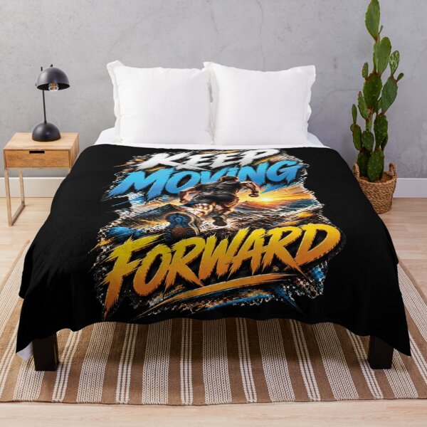 Item preview, Keep Moving Forward | Running Motivation Athlete Design designed and sold by M. Mamdouh Artworks.