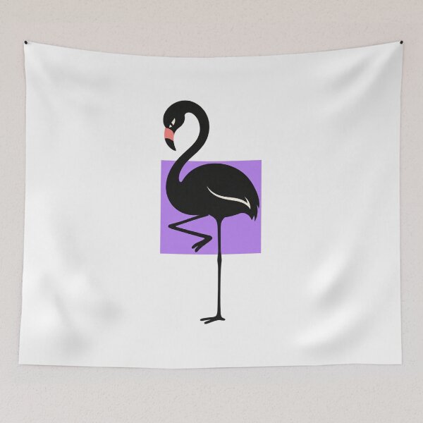Item preview, Flamingo with legs impossible to fit in designed and sold by Lazenco.