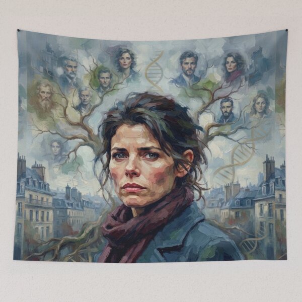 Item preview, DNA Ancestral Roots Fine Art Tribute designed and sold by Art's Diner.