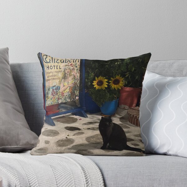 Item preview, Hotel Cat, Greece designed and sold by GeekyGirlsGarb.