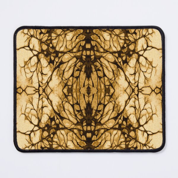 Item preview, Kintsugi inspired Gold Mandala – Elegant Botanical Abstract designed and sold by SulkaCreative.