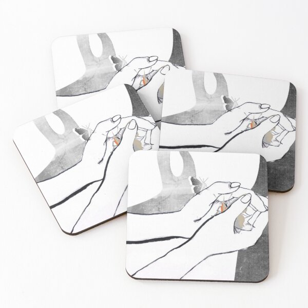 Item preview, butterfly in a hand retro designed and sold by BarbarBC.