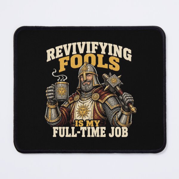 Item preview, Revivifying Fools Is My Full Time Job Cleric Tabletop RPG designed and sold by Dice_Goblin_Studio.