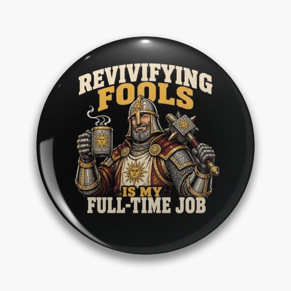 Item preview, Revivifying Fools Is My Full Time Job Cleric Tabletop RPG designed and sold by Dice_Goblin_Studio.