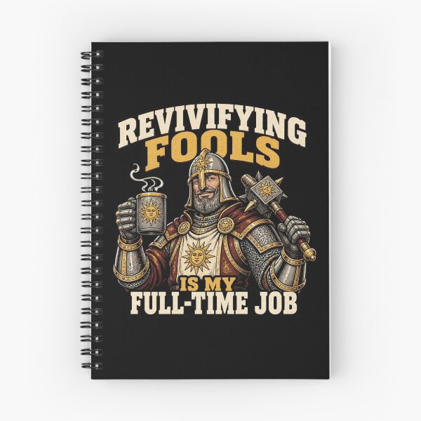 Item preview, Revivifying Fools Is My Full Time Job Cleric Tabletop RPG designed and sold by Dice_Goblin_Studio.