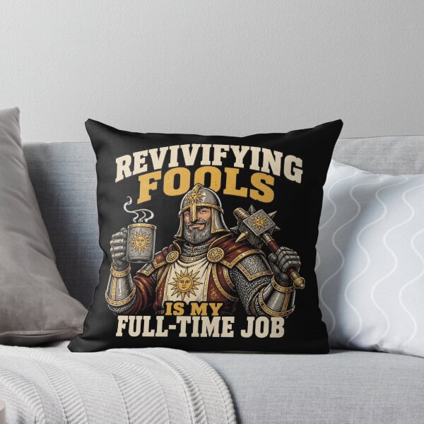 Item preview, Revivifying Fools Is My Full Time Job Cleric Tabletop RPG designed and sold by Dice_Goblin_Studio.