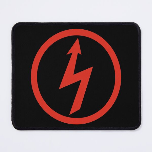 Item preview, Red Lightning Bolt Symbol designed and sold by Leal101Sheilat.