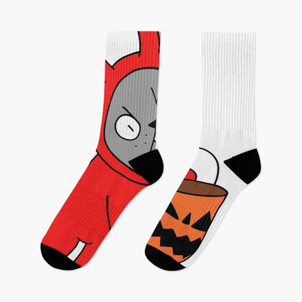 Item preview, trick or treat mean cat - gray designed and sold by motherbrainart.