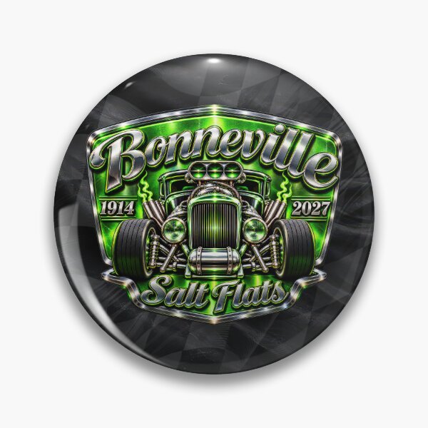 Item preview, 2027 Bonneville Salt Flats Badge designed and sold by artistwill.