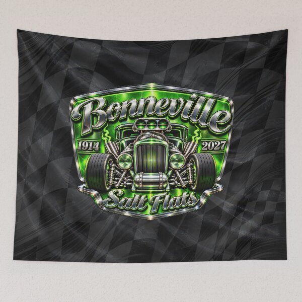Item preview, 2027 Bonneville Salt Flats Badge designed and sold by artistwill.
