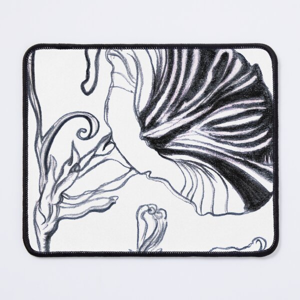 Item preview, A graphic retro-style flower designed and sold by BarbarBC.