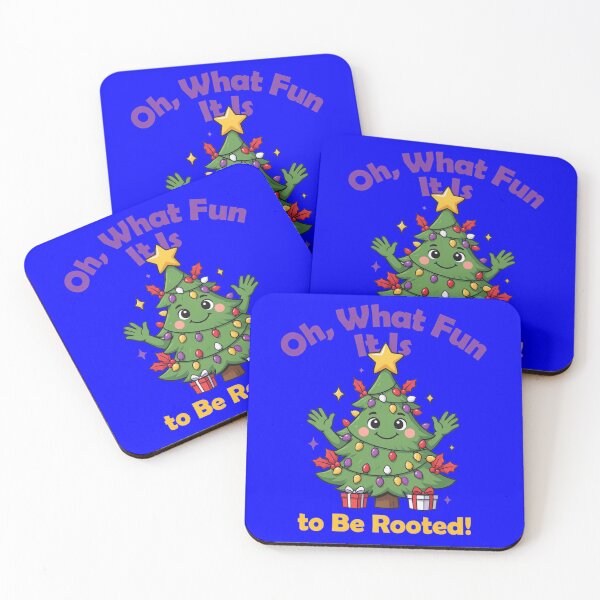 Item preview, Christmas Humorous Holiday Oh, What Fun It Is to Be Rooted! designed and sold by fantasticdesign.