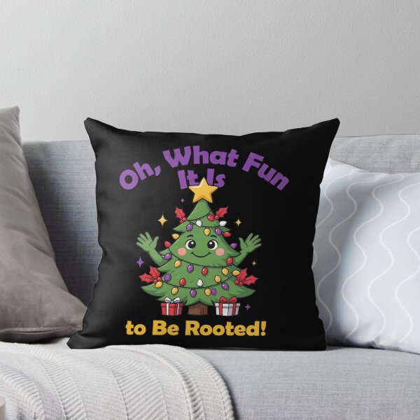Item preview, Christmas Humorous Holiday Oh, What Fun It Is to Be Rooted! designed and sold by fantasticdesign.