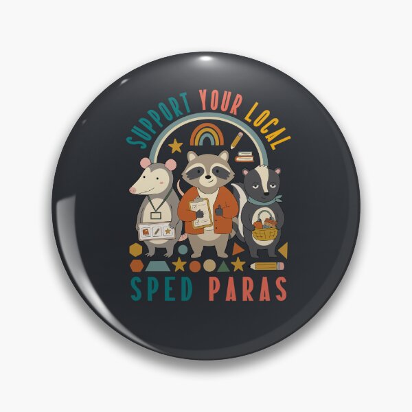 Item preview, Support Your Local SPED Paras Funny Classroom Crew designed and sold by FreshVibe Prints.