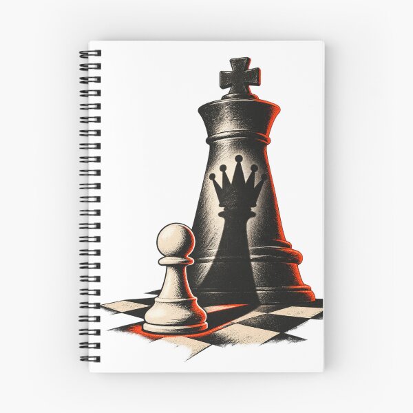 Item preview, Chess Strategy King and Pawn Vintage Illustration designed and sold by jankizkhan.