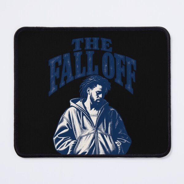 Item preview, The Fall Off J Cole Blue Portrait Hoodie Dreads Looking Down designed and sold by choudane.