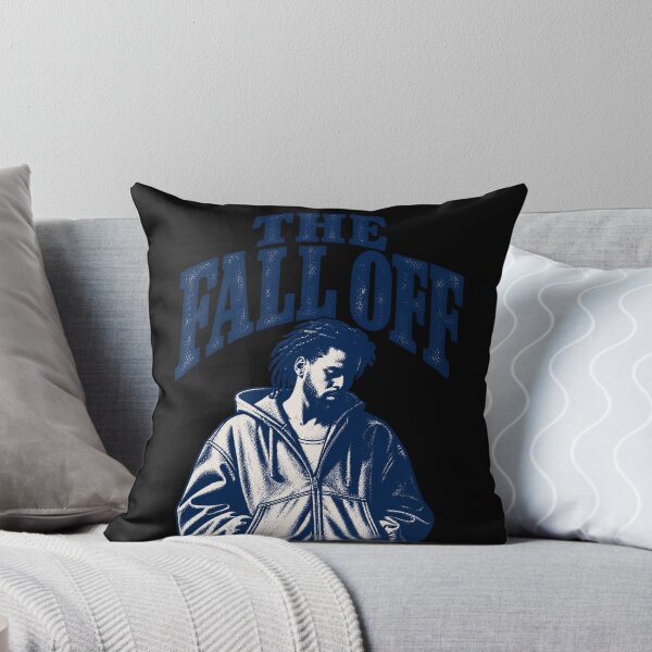 Item preview, The Fall Off J Cole Blue Portrait Hoodie Dreads Looking Down designed and sold by choudane.