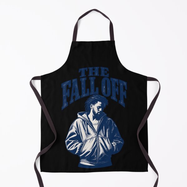 Item preview, The Fall Off J Cole Blue Portrait Hoodie Dreads Looking Down designed and sold by choudane.