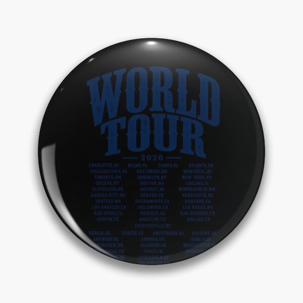 Item preview, World Tour 2026 Full Dates Charlotte Miami Atlanta New York London Paris designed and sold by choudane.