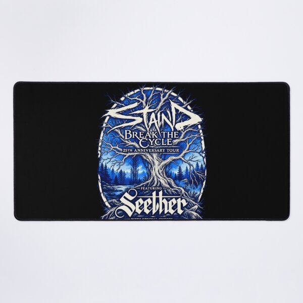 Item preview, Staind Break The Cycle 25th Anniversary Tour Seether Hoobastank Hinder Tree designed and sold by choudane.