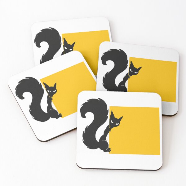 Item preview, Squirrel hanging next to the frame designed and sold by Lazenco.
