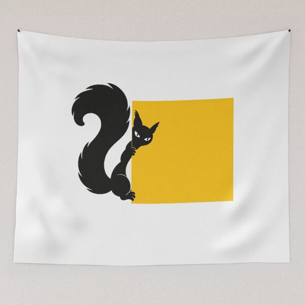 Item preview, Squirrel hanging next to the frame designed and sold by Lazenco.