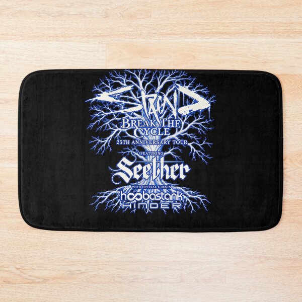 Item preview, Staind Break The Cycle 25th Anniversary Tour Blue Tree Roots Seether designed and sold by choudane.
