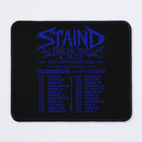 Item preview, Staind Break The Cycle 25th Anniversary Tour Dates Atlanta Charlotte Toronto designed and sold by choudane.