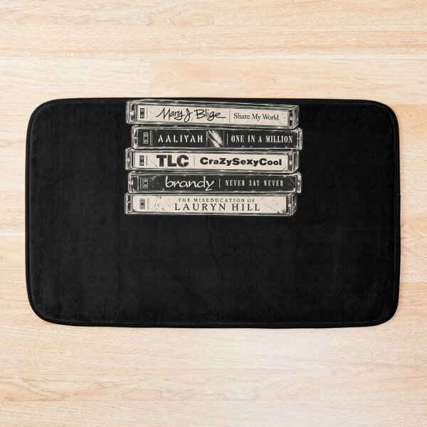Item preview, 90s R&B Cassette Stack Mary J Blige Aaliyah TLC Brandy Lauryn Hill designed and sold by choudane.