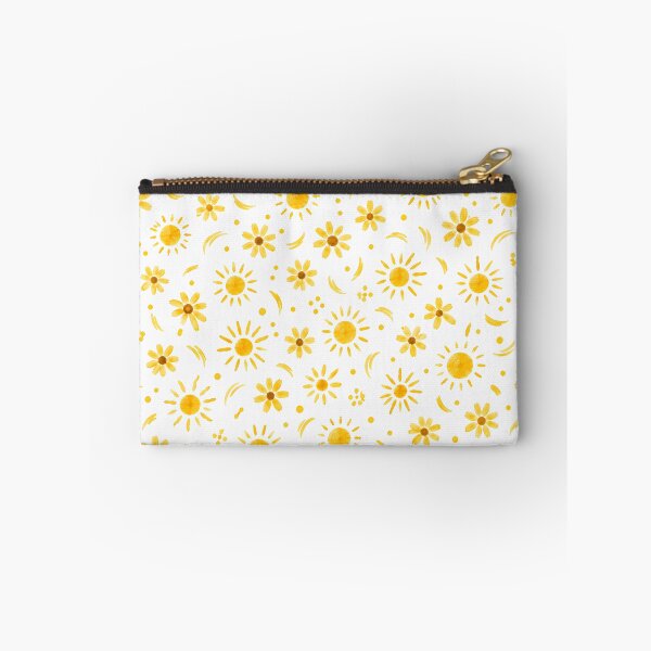 Item preview, Sunshine on White – Yellow Sun Pattern designed and sold by BLUEFOX05.