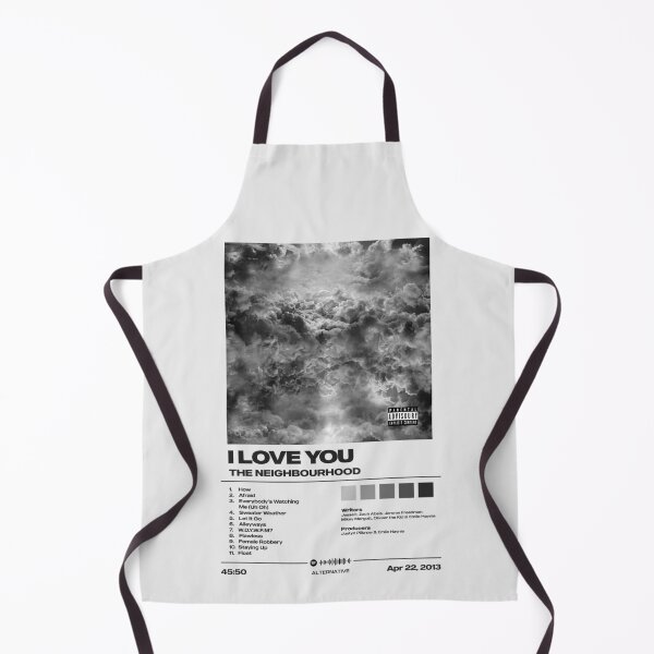 Item preview, I Love You by The Neighbourhood - Tracklist Art designed and sold by FourthWall Prints.