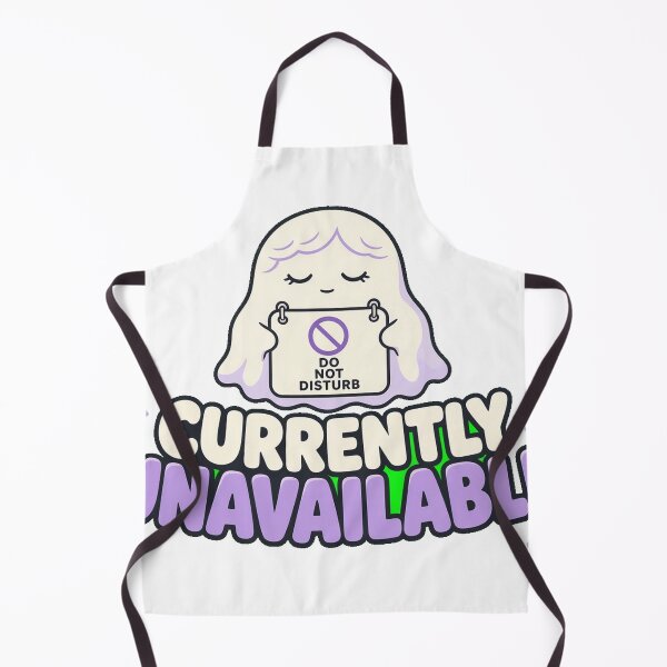 Item preview, Currently Unavailable Spooky Cute Ghost Do Not Disturb designed and sold by GSideArtStore.