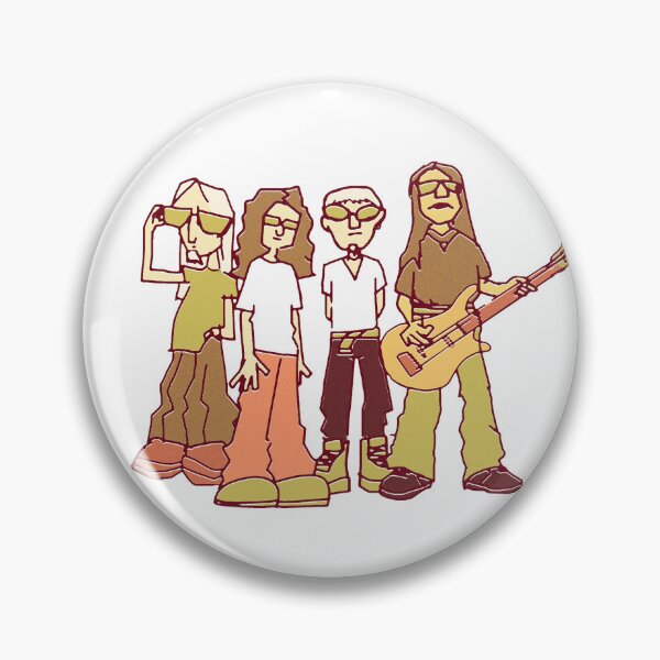 Item preview, Alice in Chains - 90s Vintage Grunge Rock Band Cartoon Illustration designed and sold by filipagomass.