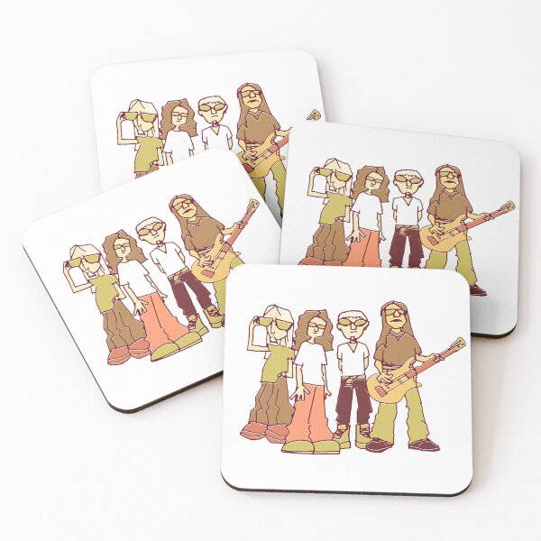 Item preview, Alice in Chains - 90s Vintage Grunge Rock Band Cartoon Illustration designed and sold by filipagomass.