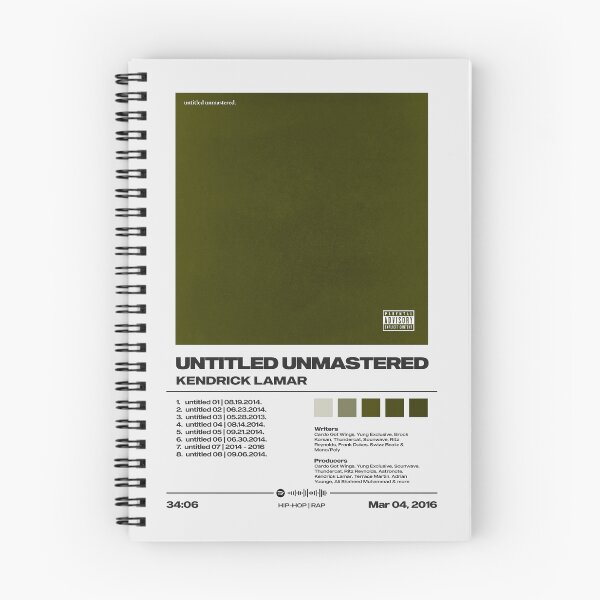 Item preview, untitled unmastered by Kendrick Lamar designed and sold by FourthWall Prints.