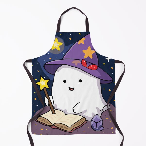 Item preview, Little ghost wizard designed and sold by fluffyfamcraft.