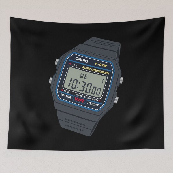 Item preview, Casio F-91W Retro designed and sold by EusebiaParro.