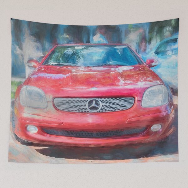 Item preview,  2009 Red Mercedes SL 550 Coupe designed and sold by RichFrancoCars.