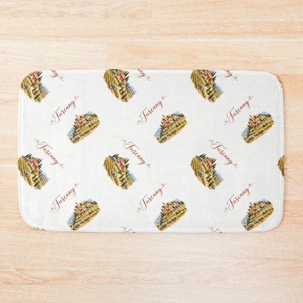 Item preview, Tuscany Allover – Watercolor Italian Countryside Pattern designed and sold by BLUEFOX05.