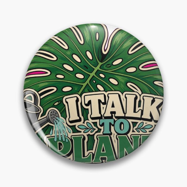 Item preview, I Talk To Plants Plant Parent Monstera Humor Tee designed and sold by GSideArtStore.