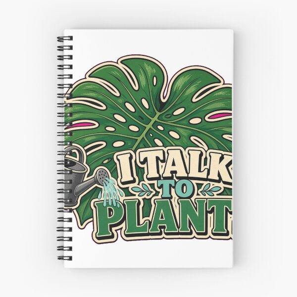 Item preview, I Talk To Plants Plant Parent Monstera Humor Tee designed and sold by GSideArtStore.