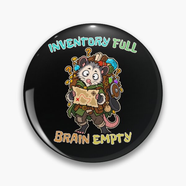 Item preview, Inventory Full Brain Empty Opossum Gamer designed and sold by Bawek85Designs.
