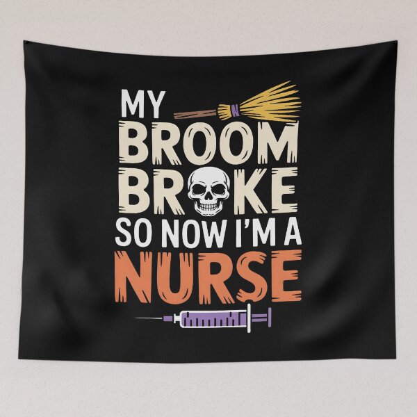 Item preview, Funny Halloween Nurse Skeleton Medical Spooky Design designed and sold by limanol.