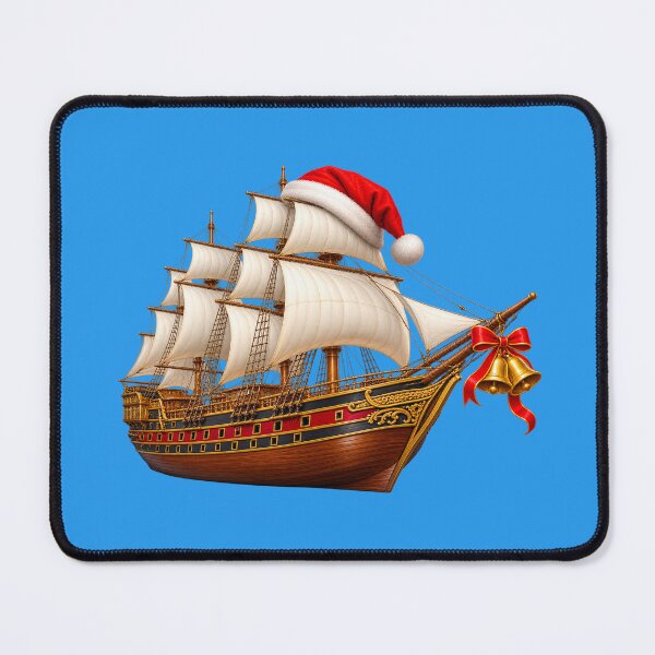 Item preview, Premium Merry Christmas Galleon designed and sold by annenambiro.