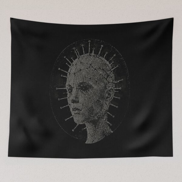 Item preview, Pinhead Horror Portrait designed and sold by barnetcraigt.